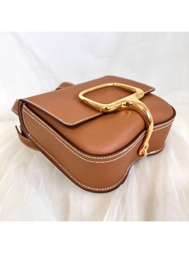 Della Cavalleria II Mini Bag Gold - HERMES - BALAAN 9