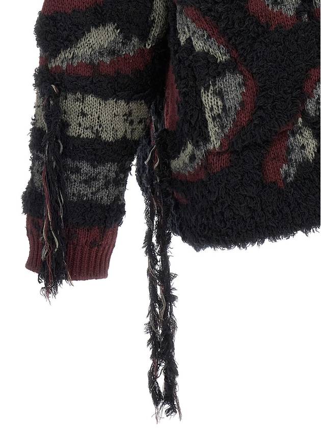 Etro Black Wool Cardigan - ETRO - BALAAN 5