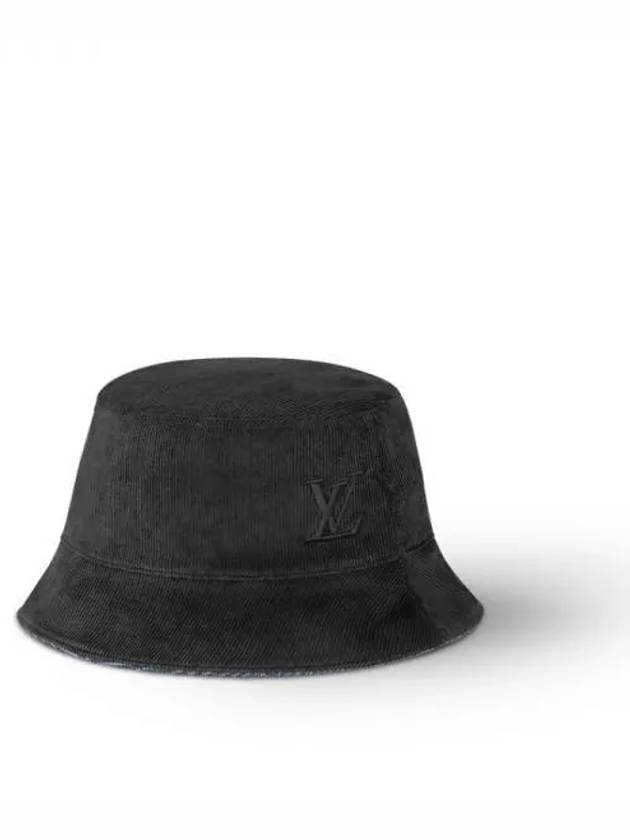 Men's Epi Monogram Reversible Bucket Hat Blue Brown - LOUIS VUITTON - BALAAN 2