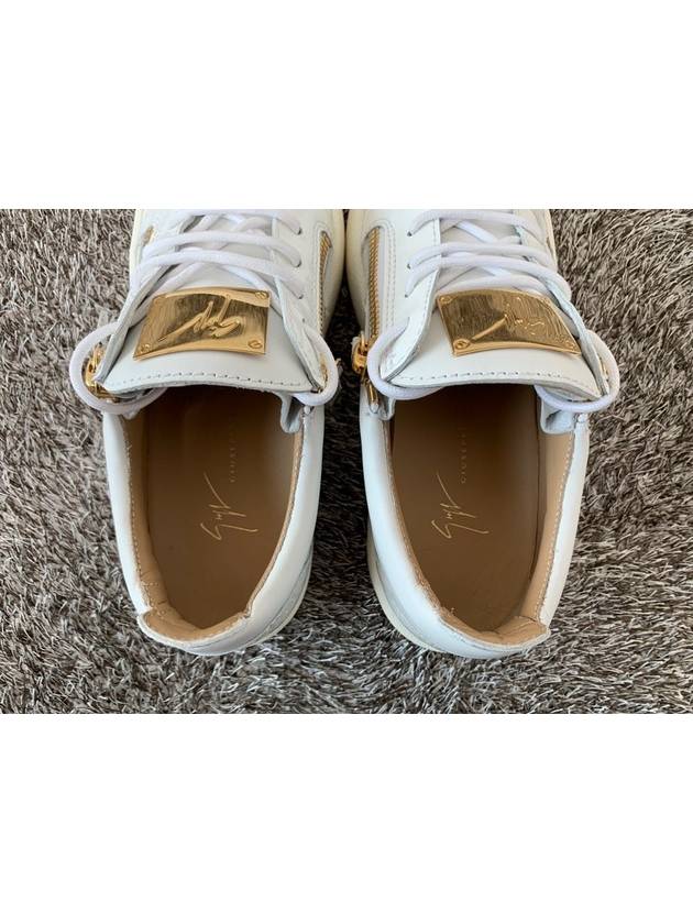 May London Gold White Women s Sneakers 38 250 - GIUSEPPE ZANOTTI - BALAAN 6