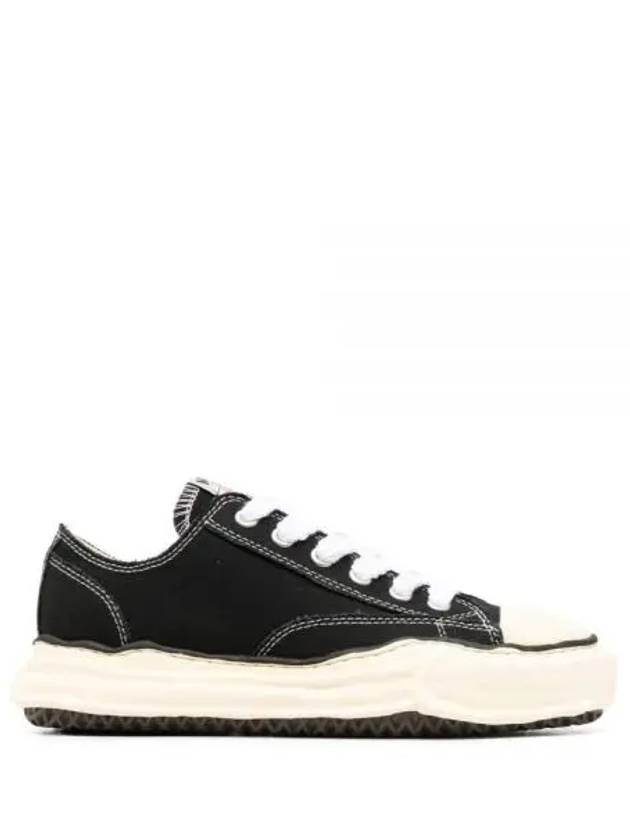 Yasuhiro Mihara Peterson Og Sole Canvas Low Top Sneakers Black - MIHARA YASUHIRO - BALAAN 2