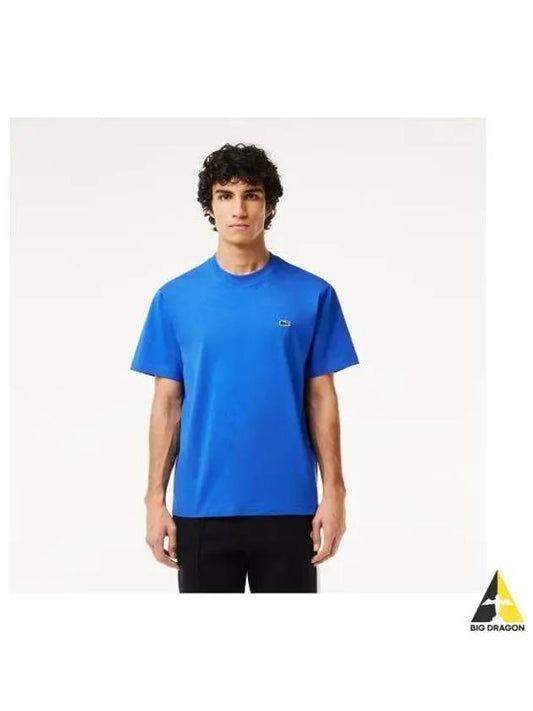 Men s Classic Fit Crew Neck T Shirt Light Blue - LACOSTE - BALAAN 1