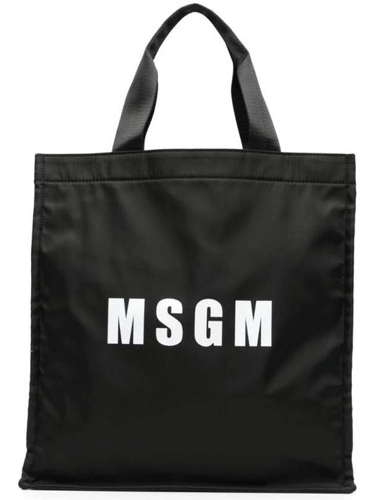 logo print tote bag 3640MZ43628 - MSGM - BALAAN 1