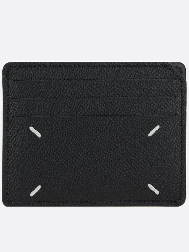 Stitch Small Card Wallet Black - MAISON MARGIELA - BALAAN 2