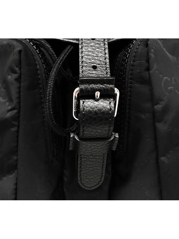 GG Pocket Nylon Backpack BLack - GUCCI - BALAAN 7