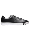 Men's Asher Leather Low Top Sneakers Black - BALLY - BALAAN 1