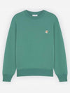 Fox Head Patch Regular Sweatshirt Green - MAISON KITSUNE - BALAAN 2