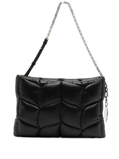 Softie Padded Leather Shoulder Bag Black - MULBERRY - BALAAN 1