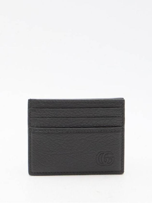 Interlocking G Card Wallet Black - GUCCI - BALAAN 1