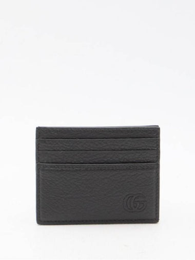 Interlocking G Card Wallet Black - GUCCI - BALAAN 1