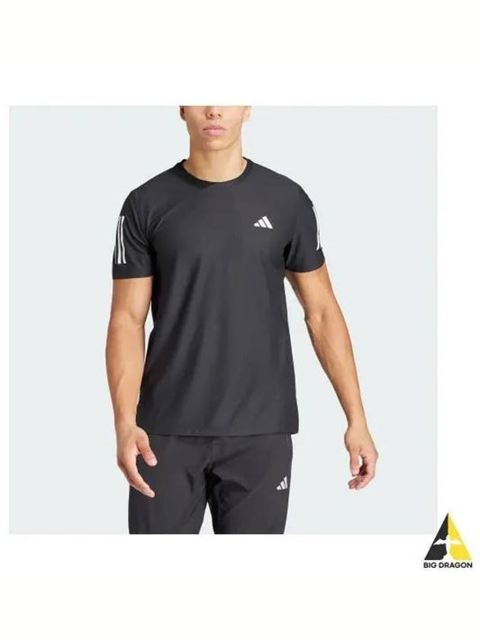 Own The Run Basic Short Sleeve T-Shirt Black - ADIDAS - BALAAN 2