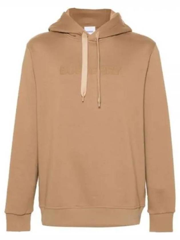 Logo Print Ansdell Hoodie Beige - BURBERRY - BALAAN 2