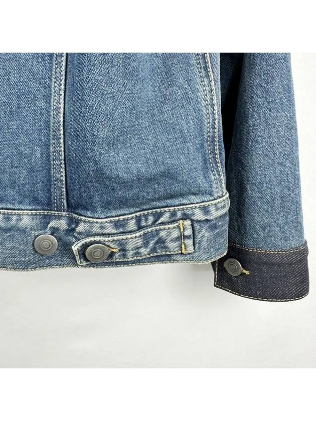 Back Stitch Vintage Denim Jacket Blue - MAISON MARGIELA - BALAAN 5