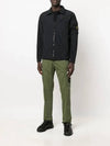 Stone Island Naslan Naslan Waffen Pocket ZipUp Shirt Jacket Shirt Black - STONE ISLAND - BALAAN 2