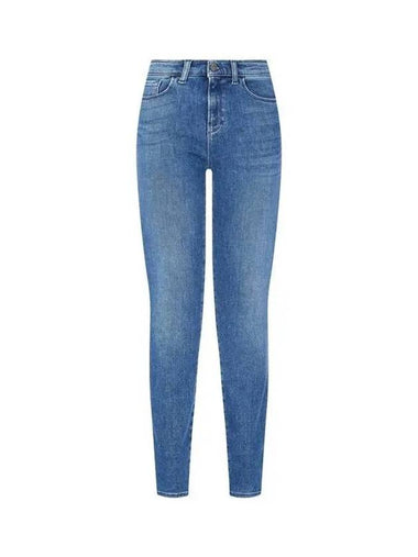 Women s Easy Skinny Denim Pants Indigo - EMPORIO ARMANI - BALAAN 1