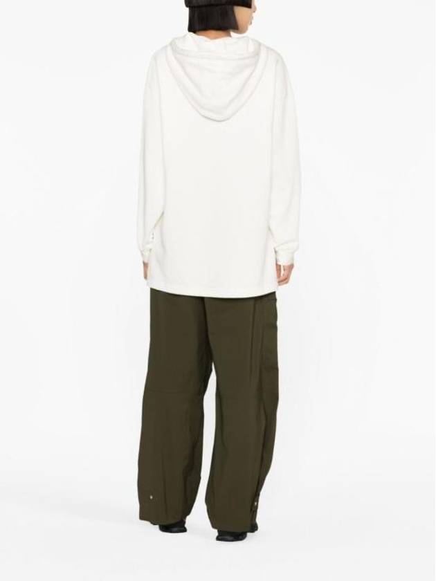 Marly Logo Hoodie White - ISABEL MARANT - BALAAN 6