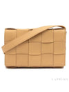 Intrecciato Cassette Cross Bag Almond - BOTTEGA VENETA - BALAAN 5