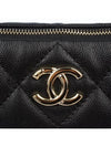 CC Logo Chain Hobo Shoulder Bag Black - CHANEL - BALAAN 8