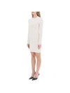 FF Pattern Bodycon Short Dress White - FENDI - BALAAN 5