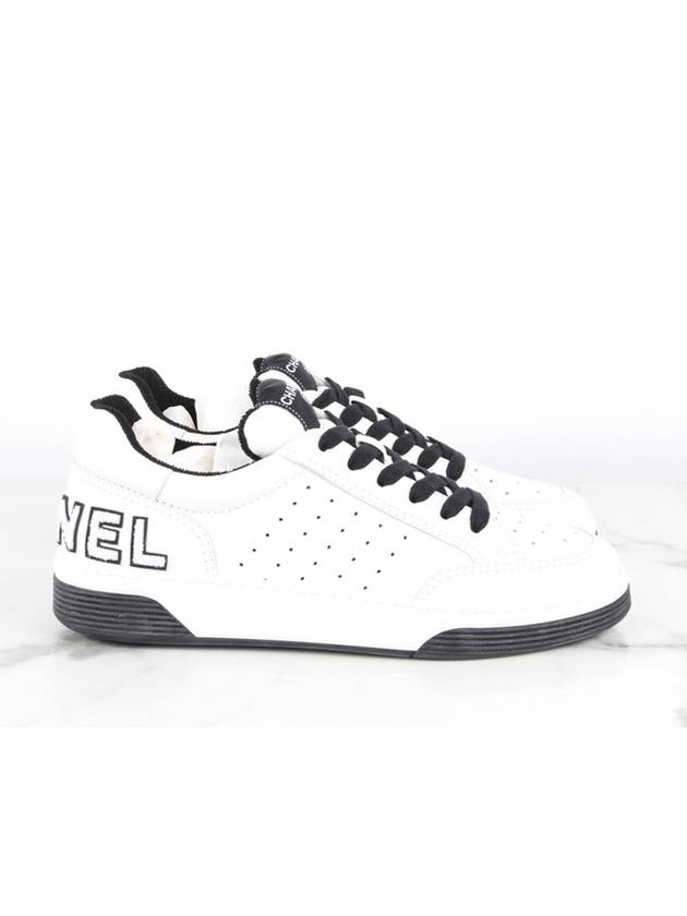 Back logo tennis sneakers 41 260 - CHANEL - BALAAN 6