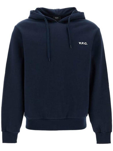 Boxy Petit VPC Hoodie Navy - A.P.C. - BALAAN 1