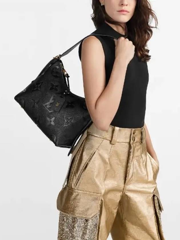 Women's Carryall PM Monogram Shoulder Bag Black - LOUIS VUITTON - BALAAN 3