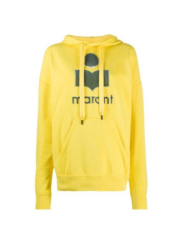 Mansel Big Logo Hoodie Yellow - ISABEL MARANT - BALAAN 1