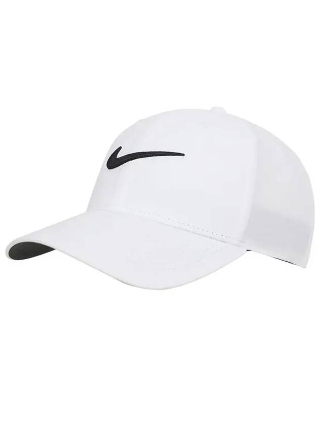 Dry Fit Club Structure Swoosh Cap White Black FB5625 100 - NIKE - BALAAN 3