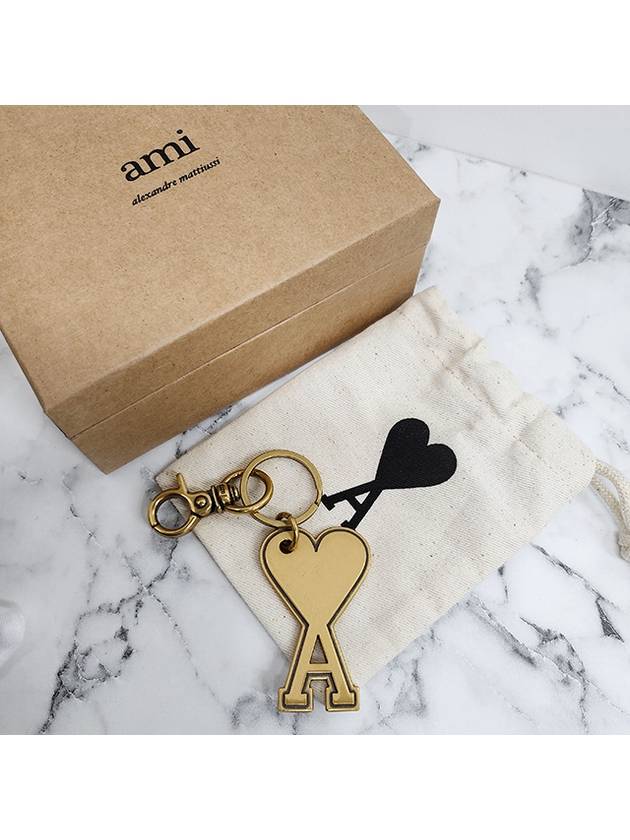 Heart Logo Keyholder Gold - AMI - BALAAN 3