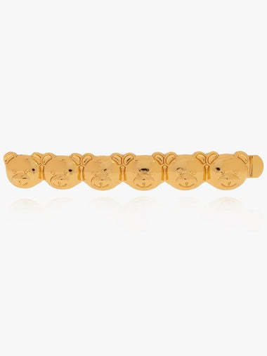 Moschino Hair Clip, Women's, Gold - MOSCHINO - BALAAN 1