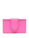 Le Porte Carte Bambino Leather Card Wallet Pink - JACQUEMUS - BALAAN 2