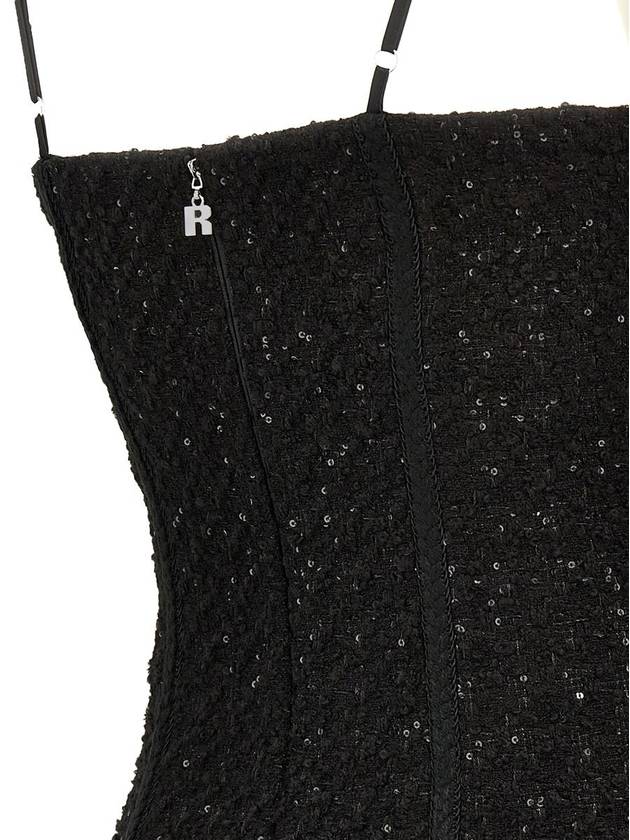 Rotate Birger Christensen Bouclé Midi Dress - ROTATE - BALAAN 4