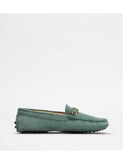 Suede Gommino Driving Shoes Green - TOD'S - BALAAN 2