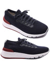 Knit Running Sneakers Navy - BRUNELLO CUCINELLI - BALAAN 3