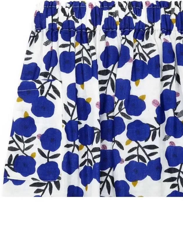 Kids Floral Pattern Skirt E22RUCHE10F607 - BONTON - BALAAN 4