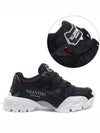 Climbers Low-Top Sneakers Black - VALENTINO - BALAAN 2