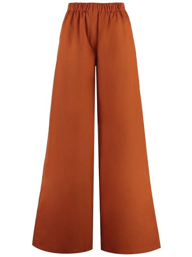 Max Mara Navigli Cotton Trousers - MAX MARA - BALAAN 1