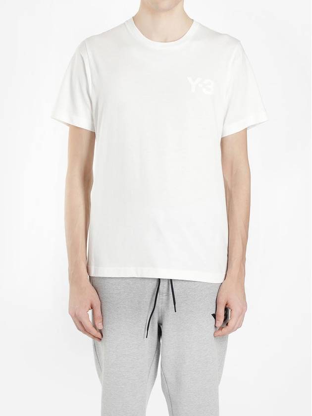 Classic SS Logo Short Sleeve T-Shirt White - Y-3 - BALAAN 2