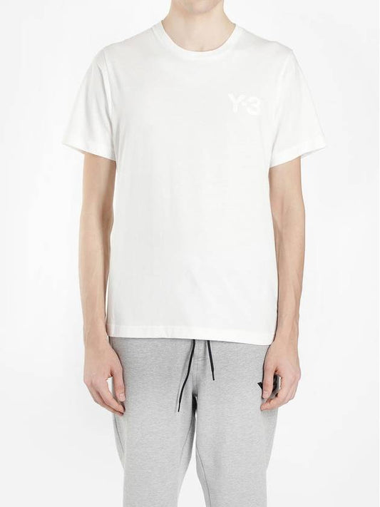 Classic SS Logo Short Sleeve T-Shirt White - Y-3 - BALAAN 2