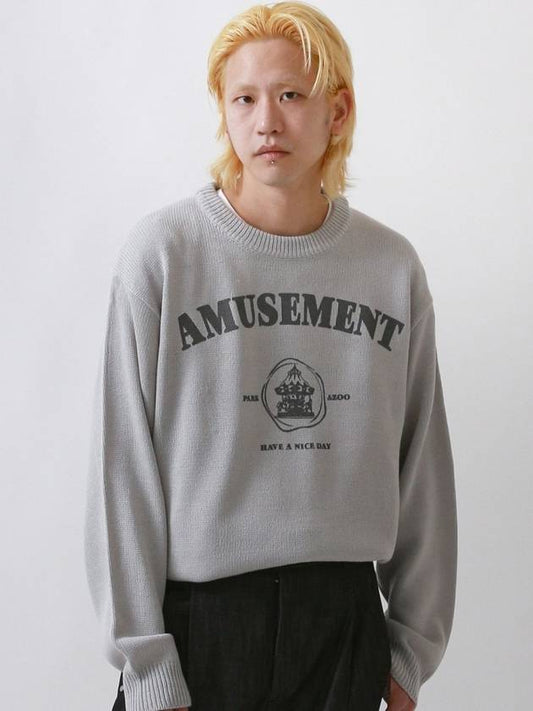 Amusement Park Knit Gray - BYL - BALAAN 1