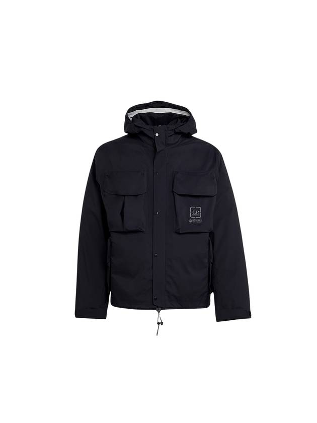 Metropolis Series Gore-Tex 3L Infinium Hooded Jacket Black - CP COMPANY - BALAAN 3