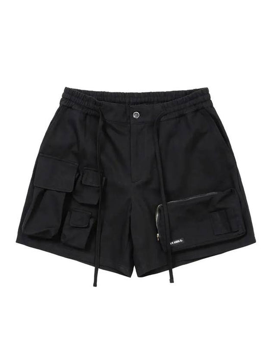 cargo shorts black - AJOBYAJO - BALAAN 1