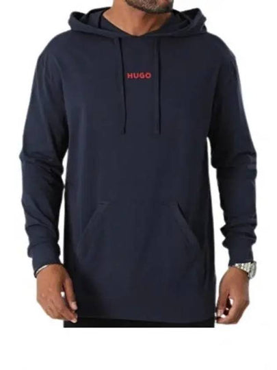 Green Linked Hoodie 50518693 405 Logo Print - HUGO BOSS - BALAAN 2