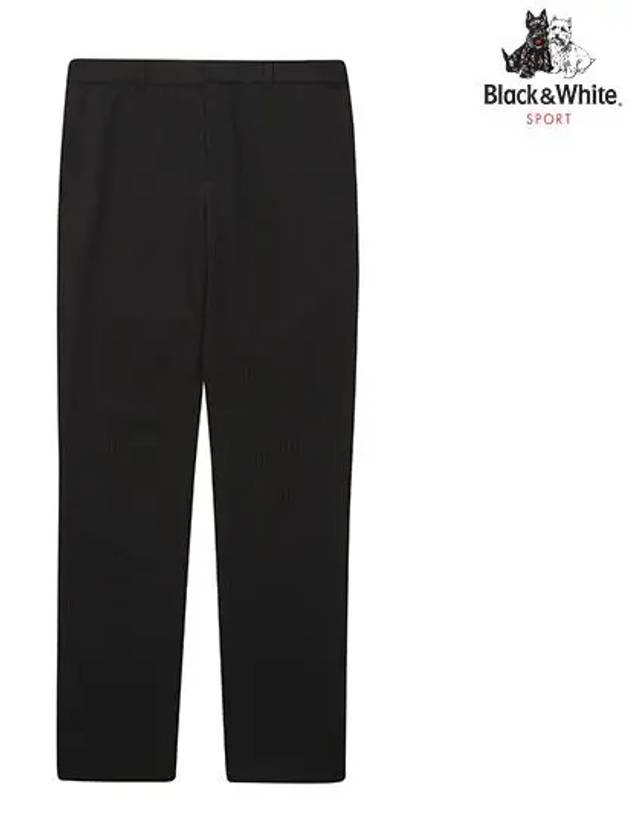 Men s small check set up pants 5084GZWP BLACK - BLACK&WHITE - BALAAN 1