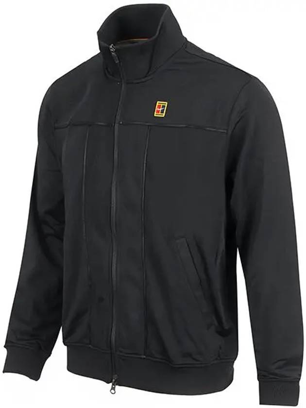 Court Tennis Zip-Up Jacket Black - NIKE - BALAAN 3