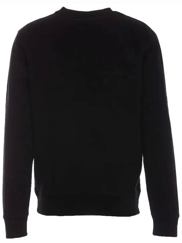 Fox Head Patch Regular Sweatshirt Black - MAISON KITSUNE - BALAAN 3