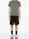 Pique Stretch Cotton Short Sleeve Polo Shirt Dark Green - STONE ISLAND - BALAAN 5