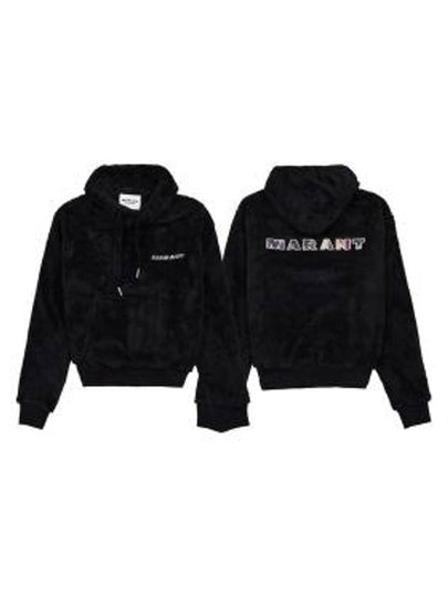 Maeva Logo Hoodie Black - ISABEL MARANT - BALAAN 2