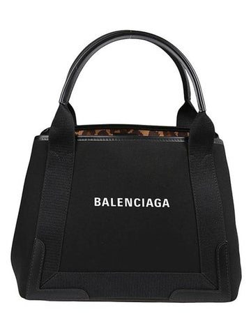 Logo Small Canvas Tote Bag Black - BALENCIAGA - BALAAN 1