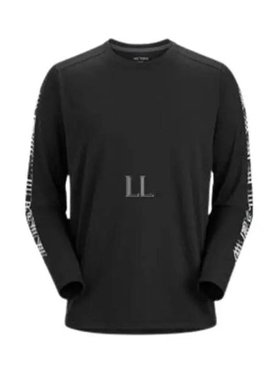 Men's Cormac Logo Long Sleeve T-Shirt Black - ARC'TERYX - BALAAN 2